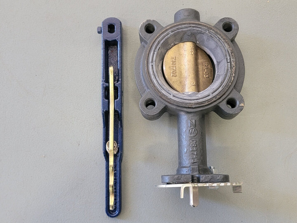 NIBCO 3" Manual Lug Butterfly Valve LD-2000-3