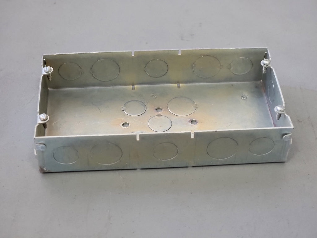 BOWERS Electro Zinc Plated Outlet Box 703-Spl (Pack of 5)
