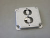STEEL CITY 4" Steel Square Surface Cover RS12 (Box of 50)