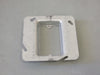 STEEL CITY 4-11/16" Square Device Ring 603-BW / 72-C-14, 3/4" Raised (Box of 52)