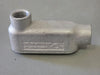 CROUSE-HINDS 3/4" Threaded Conduit Outlet Body LB75M w/ Cover K250CM