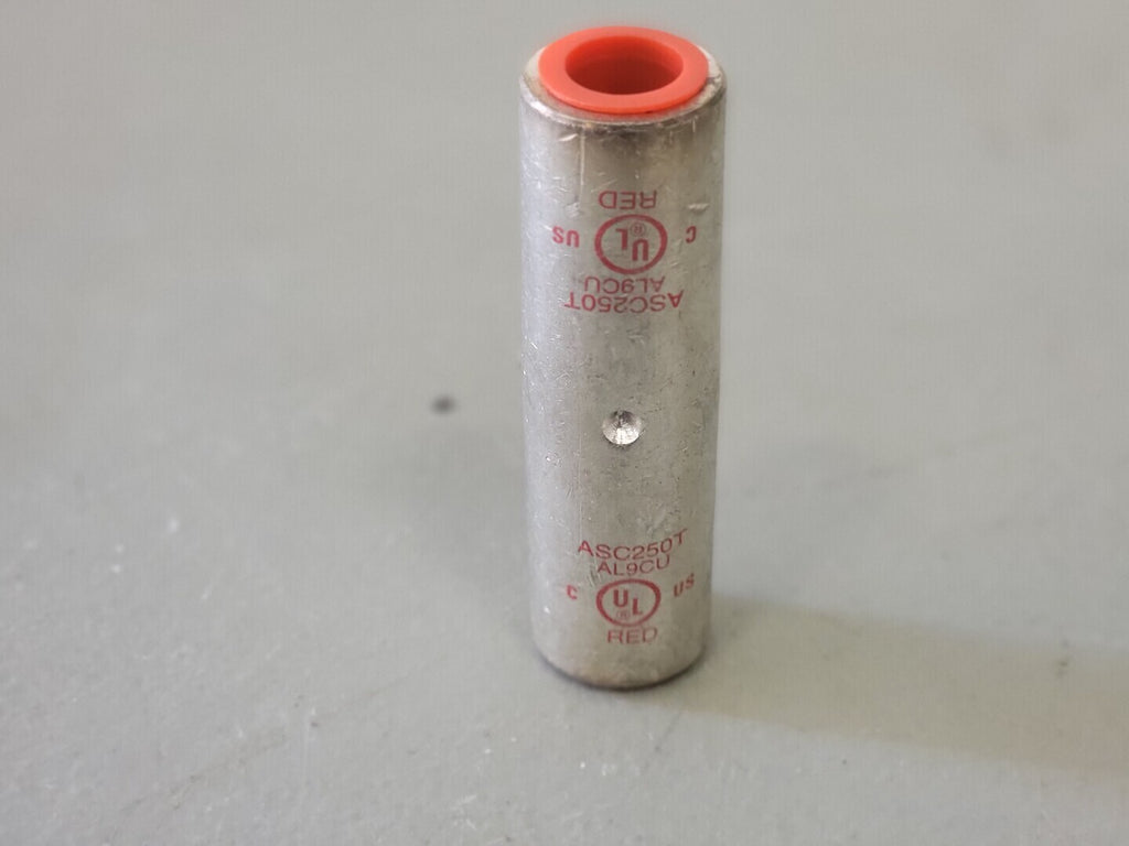 NSI INDUSTRIES 250 MCM, Red AL9CU Compression Splice ASC250T