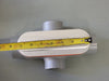 KILLARK 1" Aluminum Conduit Body OX-3 w/ Cover