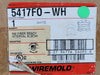 WIREMOLD Internal Elbow Fitting 5417FO-WH