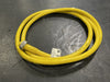 CROUSE-HINDS 5 Pin Female Cordset Cable 16AWG/5C, 250V, 8A, Yellow, 5000111-4X