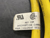 CROUSE-HINDS 5 Pin Female Cordset Cable 16AWG/5C, 250V, 8A, Yellow, 5000111-4X
