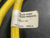 CROUSE-HINDS 5 Pin Female Cordset Cable 16AWG/5C, 250V, 8A, Yellow, 5000111-4X