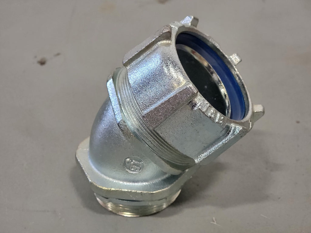 THOMAS & BETTS 2" 45 Deg Liquidtight Conduit Connector 5247