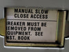 GENERAL ELECTRIC 1200 Amp, 3 Pole, 120 volts Power Circuit Breaker VB14.76-50-3