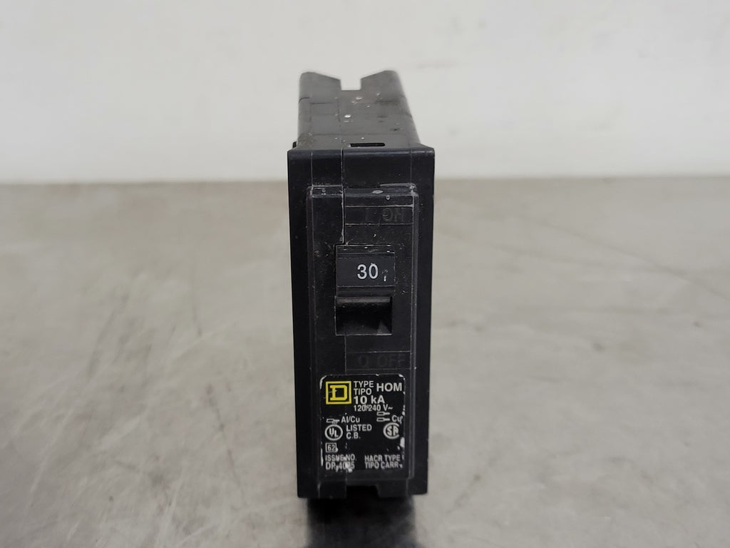 SQUARE D 30 Amp, 1 Pole, 120/240 volts Circuit Breaker HOM130