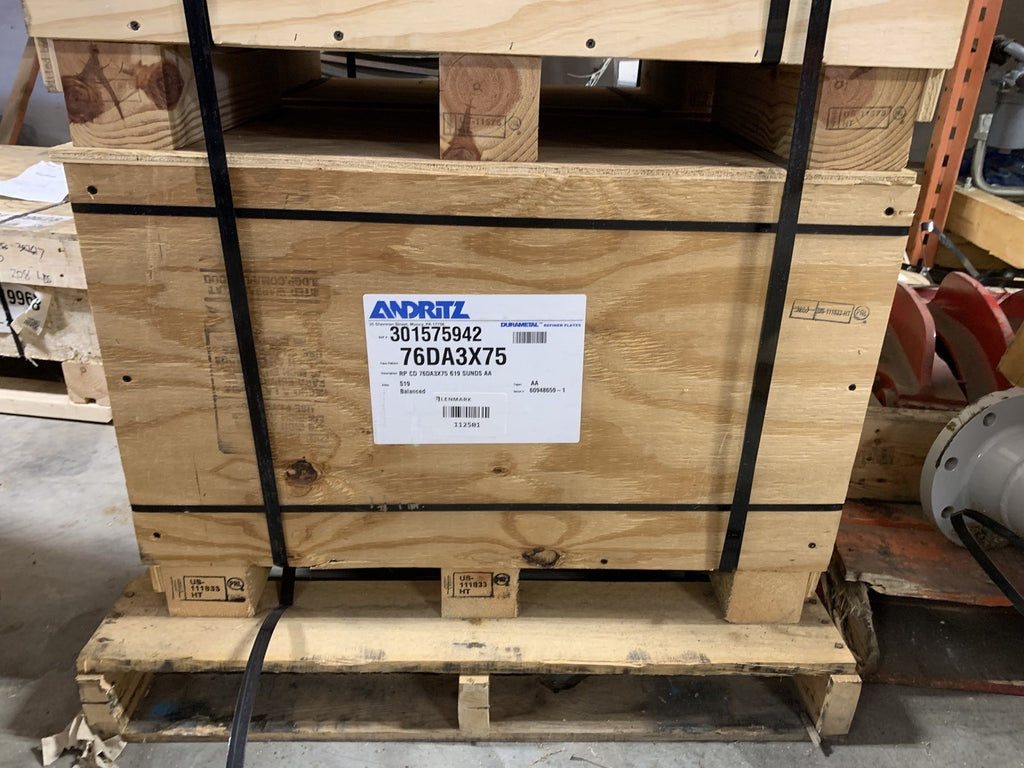 ANDRITZ 76" Durametal Refiner Plates 76DA3X75