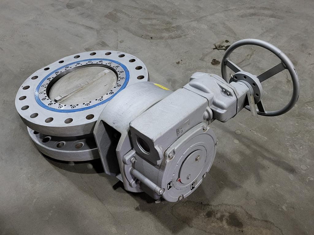 ADAMS 14" Class 300 Butterfly Valve B16.5, Gear Operated