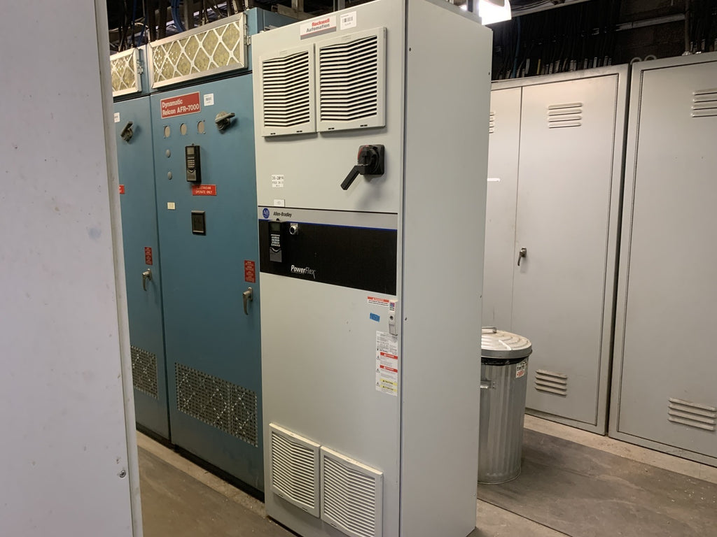 ALLEN-BRADLEY 125 hp, 600 Volts, 3-Phase PowerFlex VFD R2CAC01823-0001-01