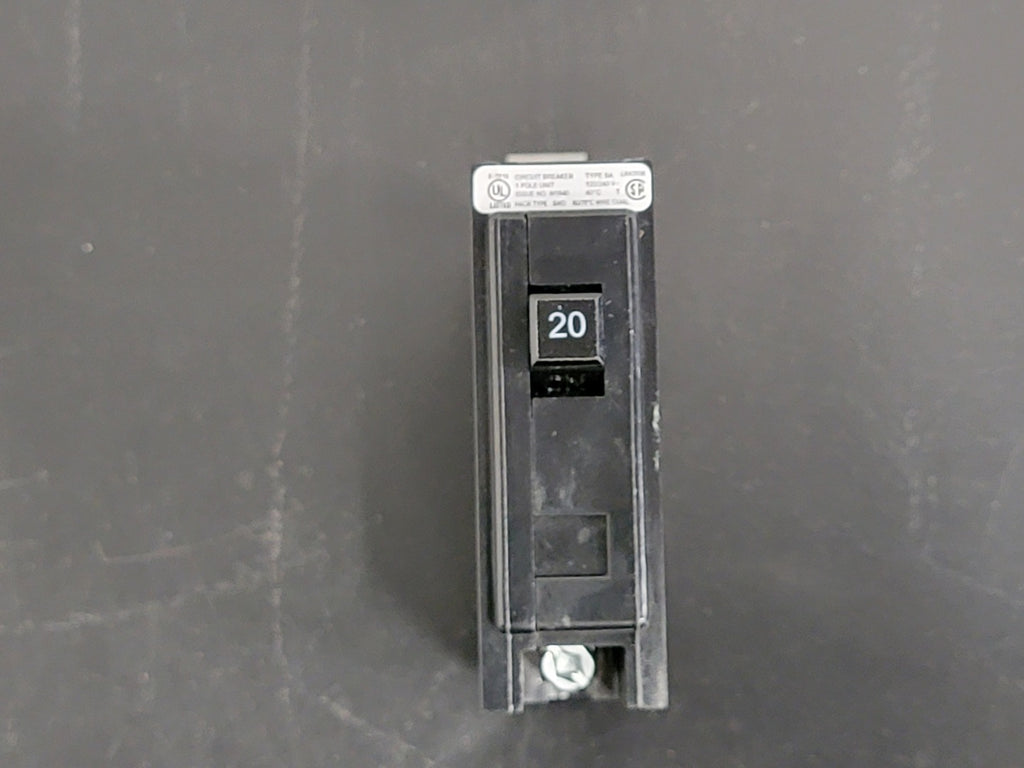 CUTLER-HAMMER 20 Amp, 1 Pole, 120/240 Volts Circuit Breaker BA120 (Box of 24)