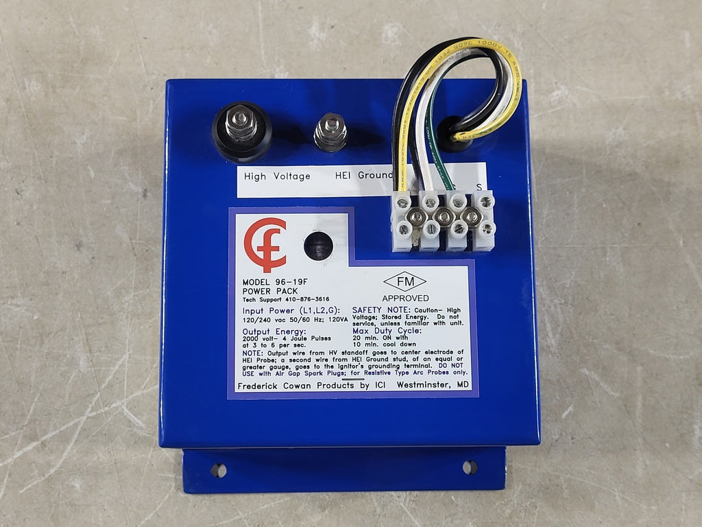 FREDERICK COWAN PRODUCTS 4 Joule PowerArc Powerpack 96-19F