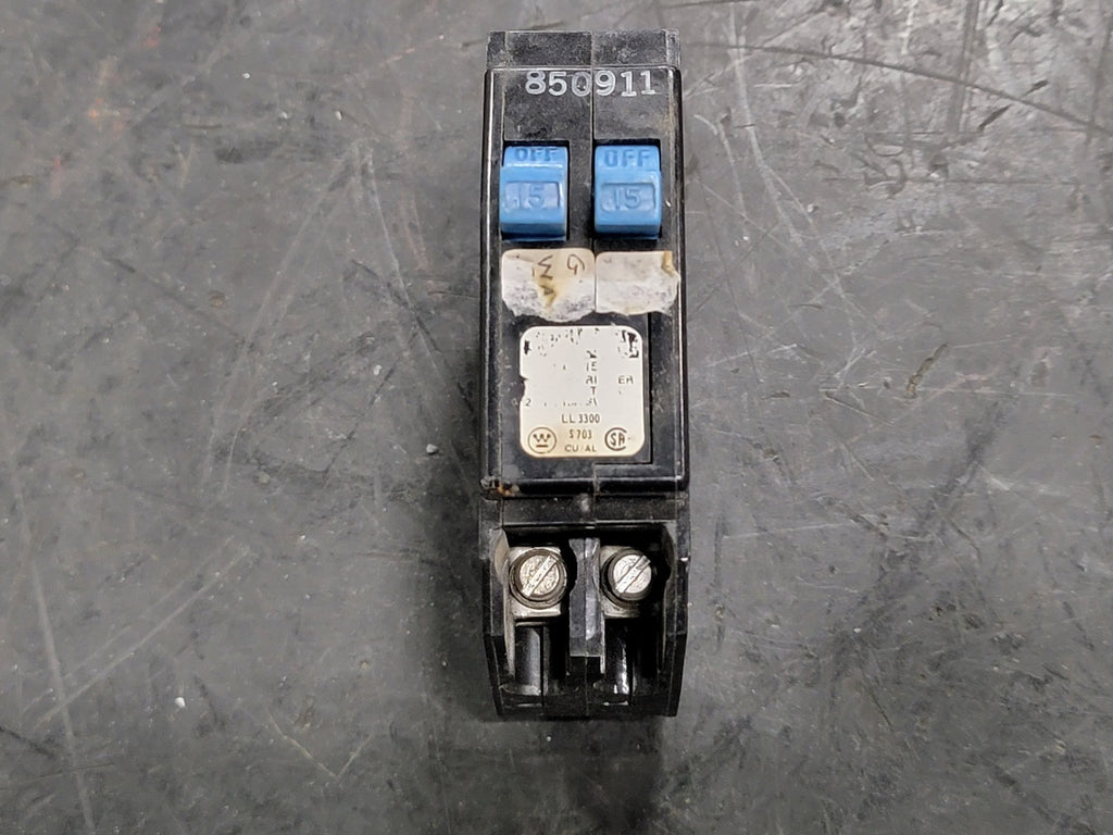 15 Amp, 2 Pole Circuit Breaker