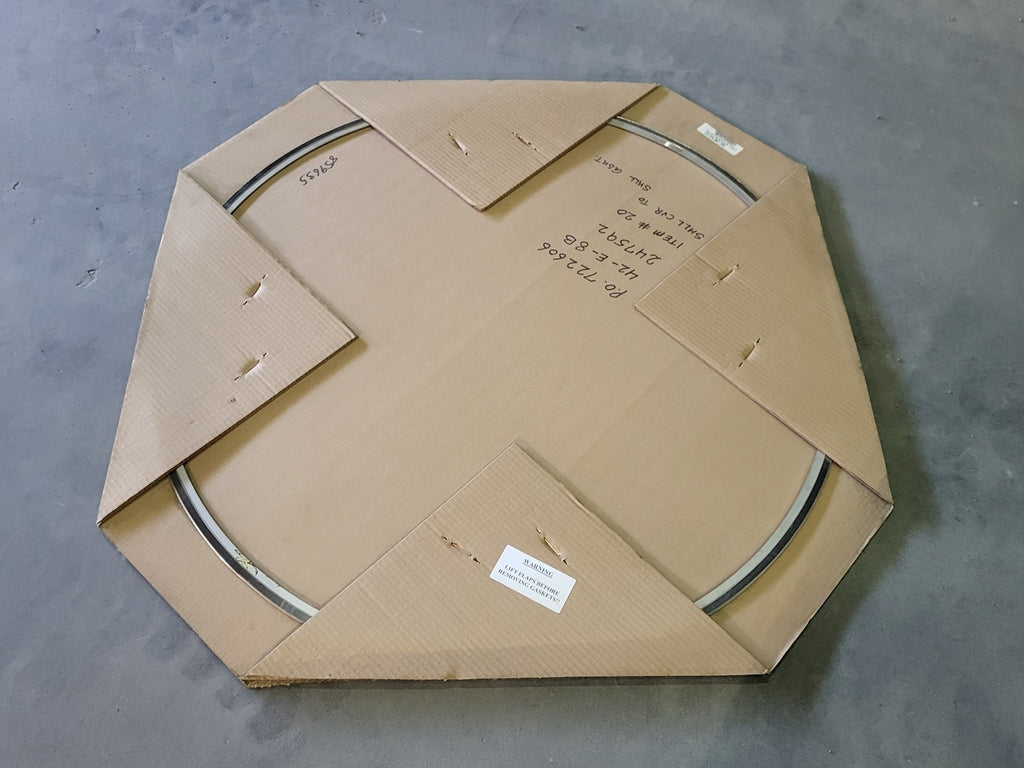 Gasket Flex Style RIR 316/316/FG, 39-1/8" x 39-29/32" x 40-31/32" x 0.175"