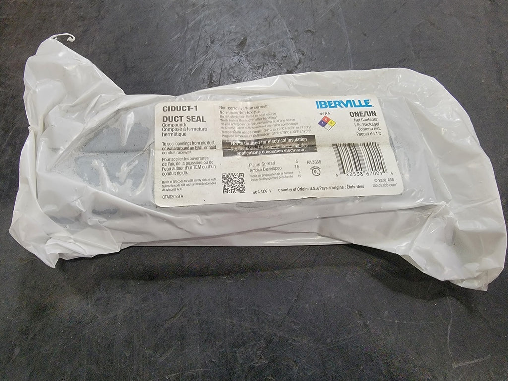 IBERVILLE Duct Seal Compound CIDUCT-1 (Box of 60 pcs)