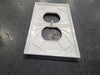 PASS & SEYMOUR  Wall Plate 1-Gang 1-Duplex TP8-W (Box of 25)