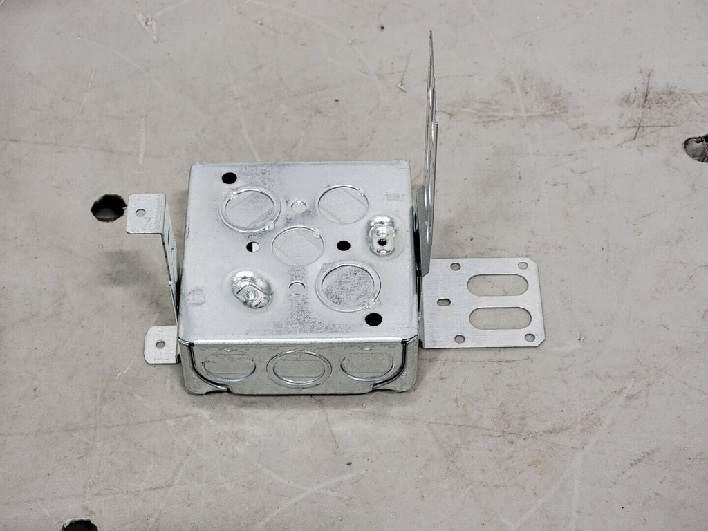 IBERVILLE BC-52151-KSSX 4" Square Junction Box 1-1/2", Box of 25