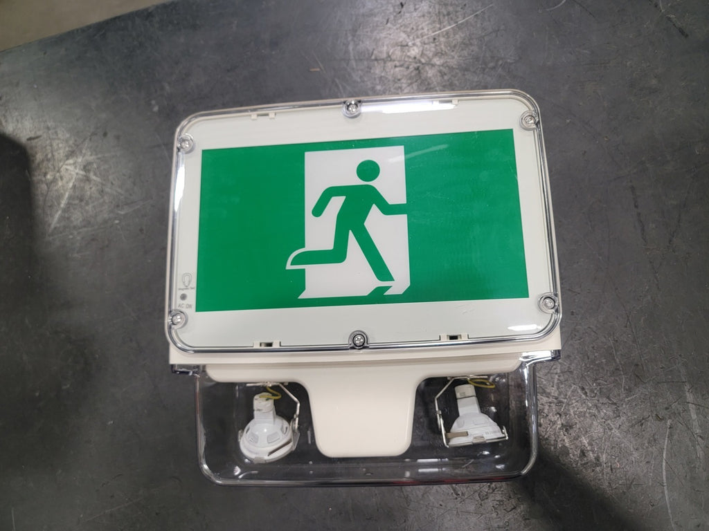 AIMLITE Running Man Sign CRPN120361WHT-26WLA/ATD