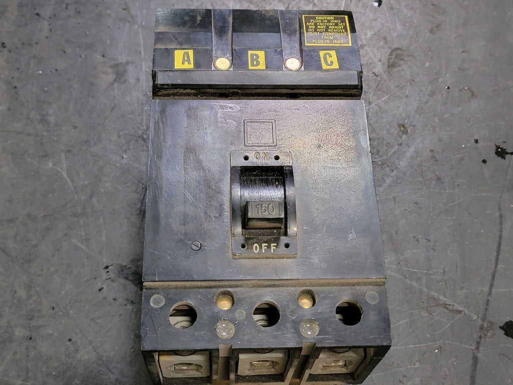 SQUARE D 150 Amp, 3 Pole, 240 Volts Circuit Breaker Q232150