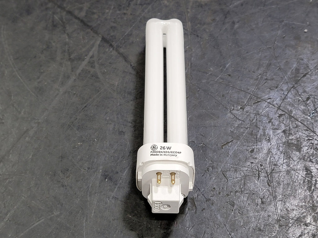 GENERAL ELECTRIC 4 Pin 26 W Compact Fluorescent Bulb F26DBX/835/ECO4P