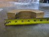 Wooden Quarter Circular Curve, 6"L x 2"W, Set of 4