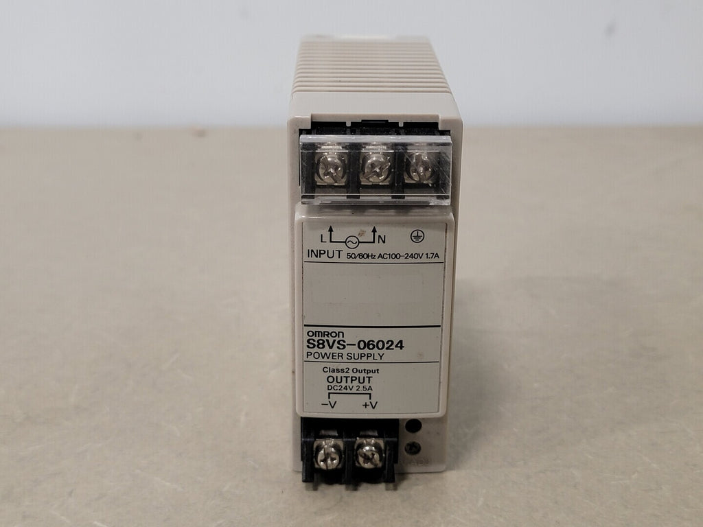 OMRON Power Supply, 24 VDC, S8VS-06024/ED2