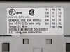 SPRECHER + SCHUH 63 Amp Motor Disconnect Switch LE7-63-1753