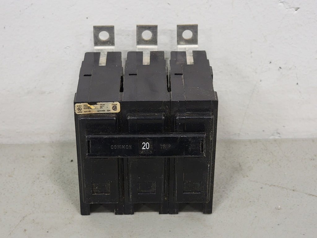 EATON 20 Amp, 3 Pole, 240 volts Circuit Breaker BAB3020H