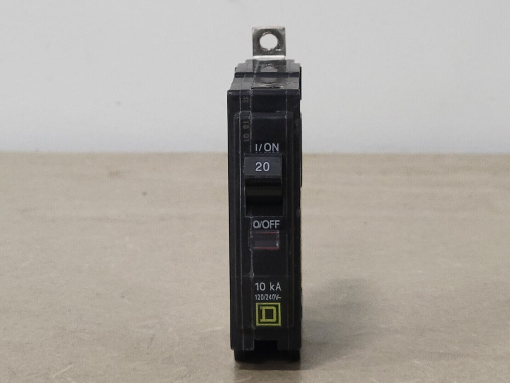 SQUARE D 20 Amp, 1 Pole, 120/240 volts Circuit Breaker QOB120