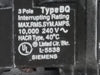 SIEMENS 80 Amp, 3 Pole, 240 volts Circuit Breaker BQ380