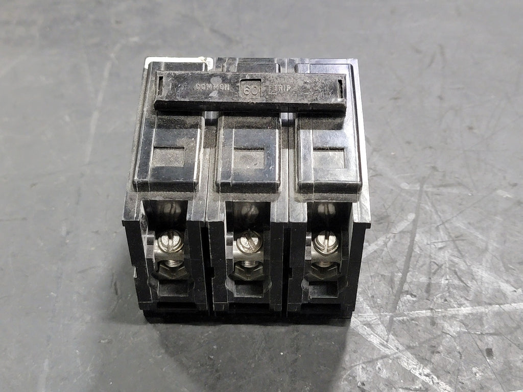 CUTLER-HAMMER 60 Amp, 3 Pole, 240 Volts Circuit Breaker BAB3060H