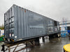 MTU/MARATHON 860 kW, 480V Continuous Diesel Generator w/ Container + Chassis 
