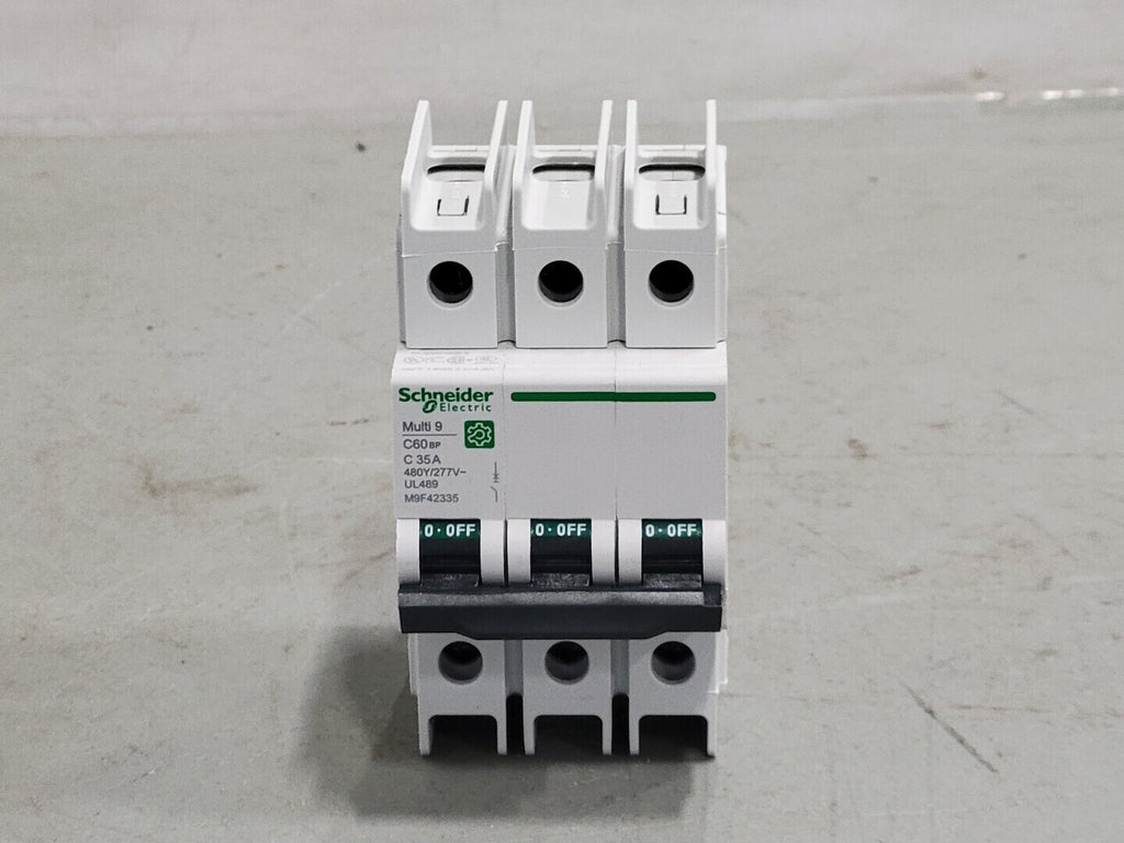 SCHNEIDER ELECTRIC 35 Amp, 3 Pole, 480Y/277 volts Circuit Breaker M9F42335 (Box of 4)