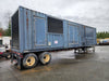 MTU/MARATHON 860 kW, 480V Continuous Diesel Generator w/ Container + Chassis 