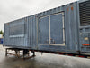 MTU/MARATHON 860 kW, 480V Continuous Diesel Generator w/ Container + Chassis 