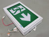 BEGHELLI Pictogram Emergency Exit Sign QR-RM-L-U-0LR-M-UDC