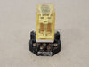 IDEC 10 Amp, 24 VDC, 8-Pins Relay RR2P-UL AC120V w/ Base