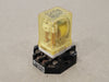 IDEC 10 Amp, 24 VDC, 8-Pins Relay RR2P-UL AC120V w/ Base