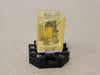 IDEC 10 Amp, 24 VDC, 8-Pins Relay RR2P-UL AC120V w/ Base