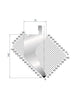 EUROSTAMP Part No. 1030 @ 835mm 88 Degree Gooseneck Punch