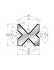 EUROSTAMP Part No. 2067 @ 835mm 85 Degree 4V Die