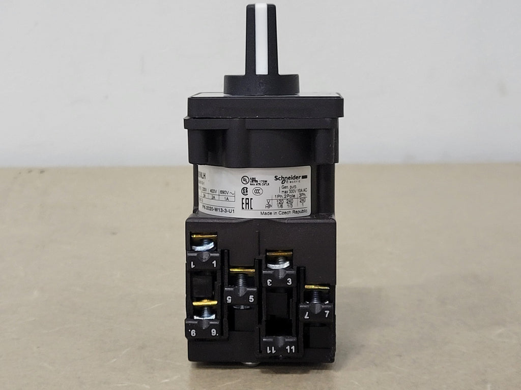 SCHNEIDER ELECTRIC  1 Pole, 5 Position Cam Stepping Switch K1E005NLH