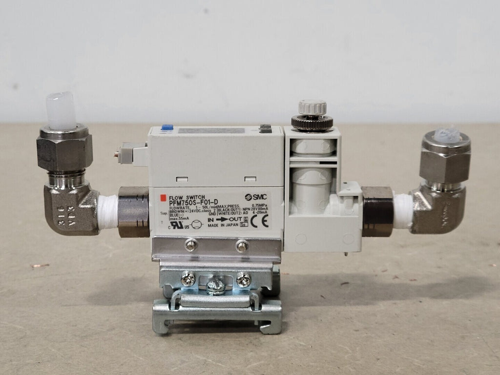 SMC Digital Flow Switch PFM750S-F01-D