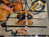 ROHO 1 Ton Electric Chain Hoist 0.53 hp, 380 Volts,  6.8 FPM, PX-01 w/ Trolley