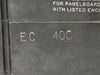 GENERAL ELECTRIC 15 Amp, 1 Pole, 125 volts Circuit Breaker TE111015