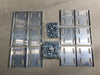 B-LINE 4" Splice Plate 9A-1044 (Box of 24 pcs)