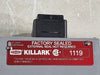 KILLARK 20 Amp Ground Fault Interrupter Cover Assembly FXS-GFIO3-UGRGF